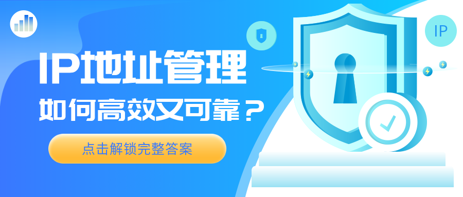 如何讓IP地址管理更加高效可靠？點(diǎn)擊解鎖完整答案
